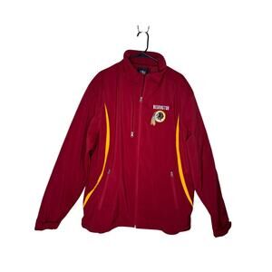 Washington Redskins Men's XXL 2XL Hard Shell Jacket NFL Apparel